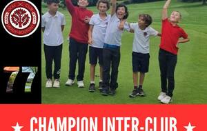 Ecole de Golf - Champion Interclubs 2024