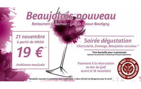 Soirée Beaujolais Nouveau